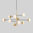 Loft Industry Modern - Balls Network Chandelier